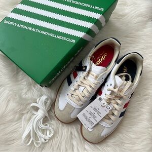 BNIB Adidas Olympic Samba OG Sporty Rich White sz US 4.5 F 36 2/3 UK 4